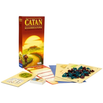 Настольная игра Колонизаторы Catan Расширение для 5-6 игроков Hobby World 915903